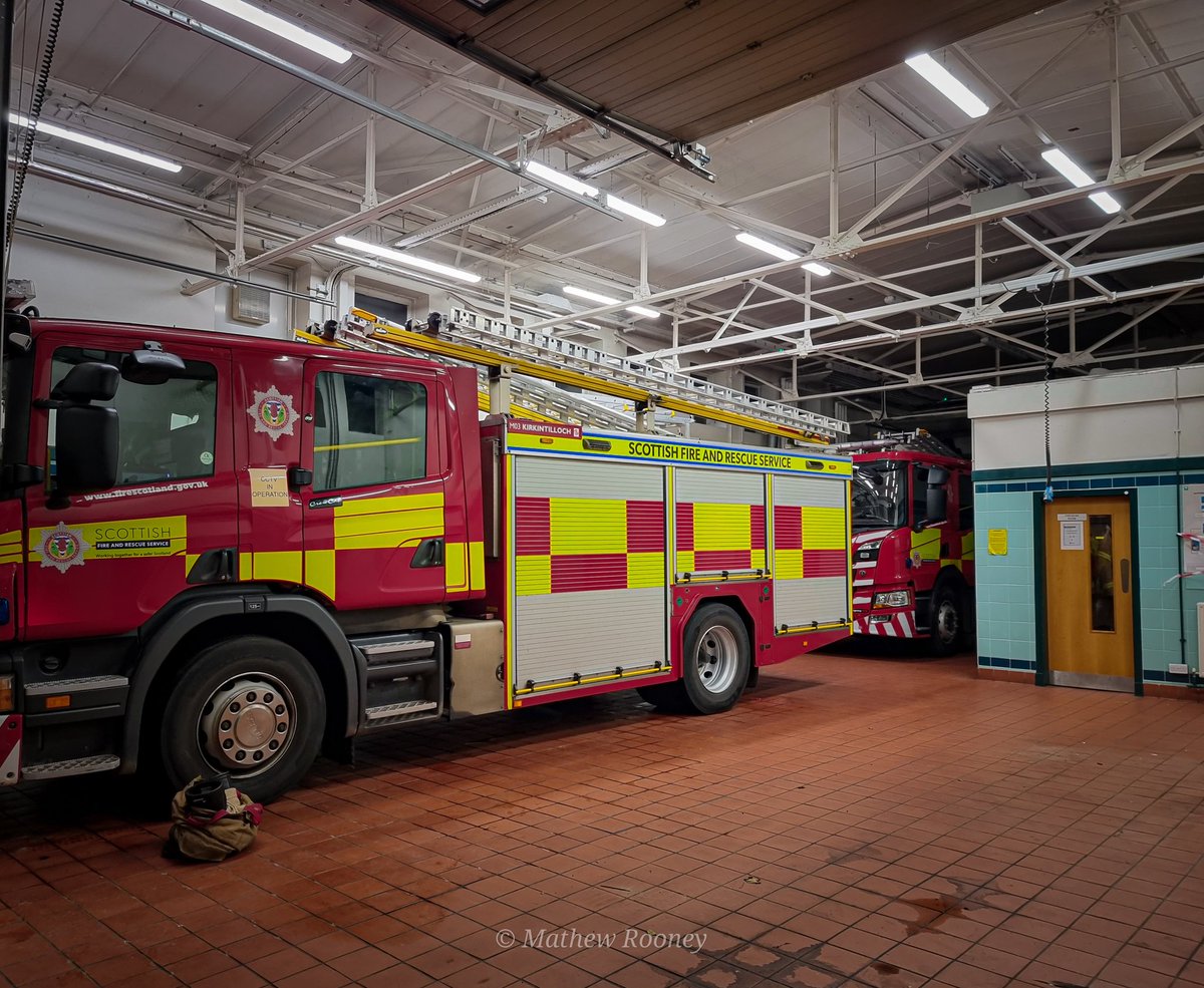 Kirkintilloch Fire: Waterside Road Closed as Crews Battle Blaze at Derelict Building
